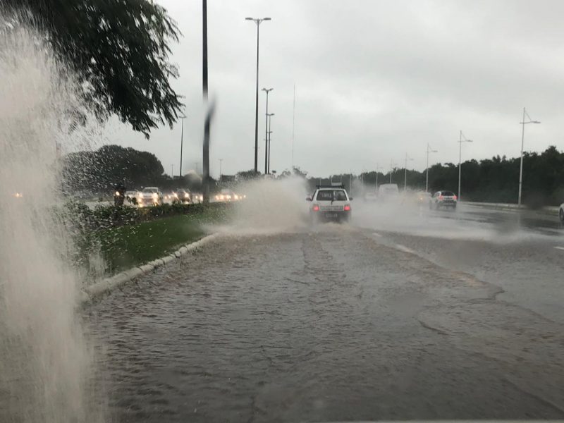 Chuva deve continuar em novembro. – Foto: Fl&aacute;vio Tin/ND