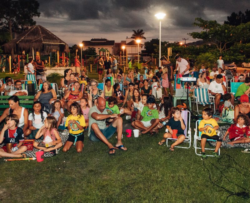 O Trilhas de Crian&ccedil;a tamb&eacute;m exibe filmes com tem&aacute;ticas de preserva&ccedil;&atilde;o ao meio ambiente nas pra&ccedil;as de Florian&oacute;polis – Foto: Divulga&ccedil;&atilde;o/ND