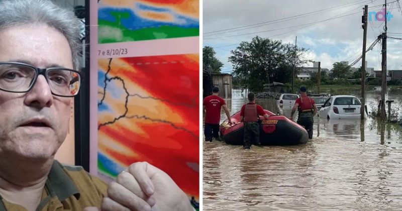 Haverá enchente em Itajaí?