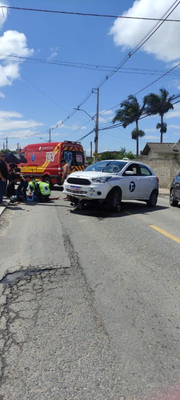 The accident occurred around 11:50 a.m. in the Bela Vista area - Photo: Fire Department/Disclosure/ND.