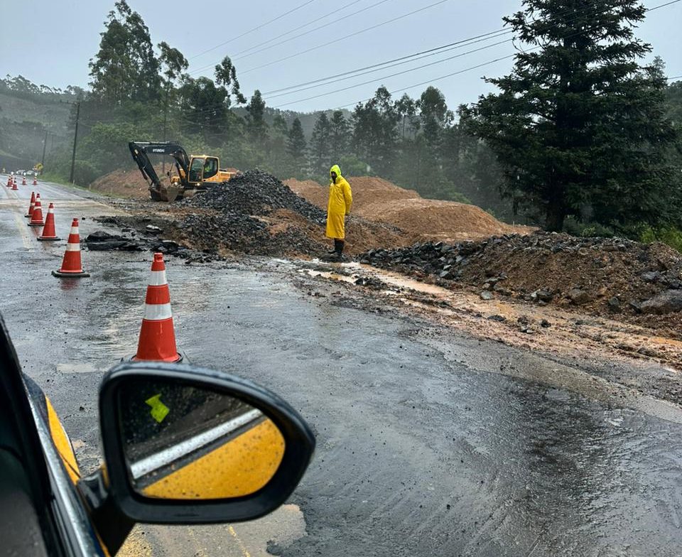 Sc Segue Com Rodovias Interditadas Por Conta Das Chuvas Veja Quais