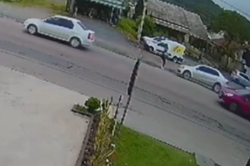 Atropelamento gravíssimo deixou mulher em estado grave