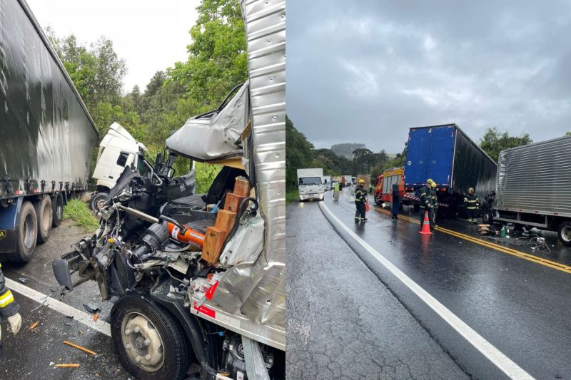 Acidente gravíssimo deixou duas pessoas feridas