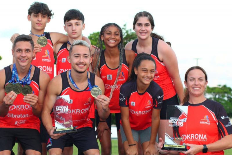 Joinville ficou com o título e ainda teve atleta batendo o recorde da competição