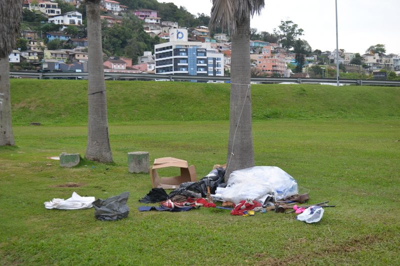 Prefeitura j&aacute; mapeou a presen&ccedil;a das pessoas em situa&ccedil;&atilde;o de rua na Capital – Foto: Diogo de Souza/ND