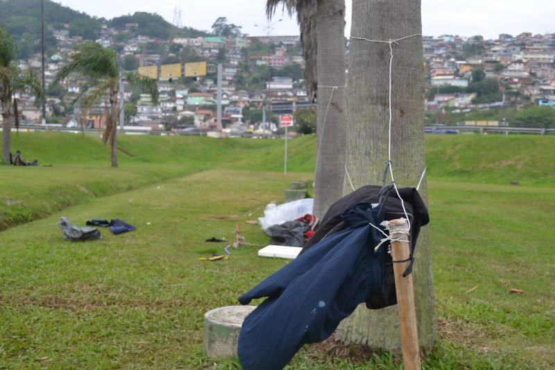 Moradores em situação de rua, em Florianópolis