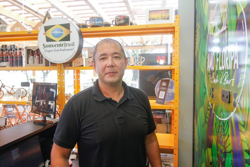 Ricardo Nishida percebe a diferen&ccedil;a para melhor na regi&atilde;o – Foto: Leo Munhoz/ND