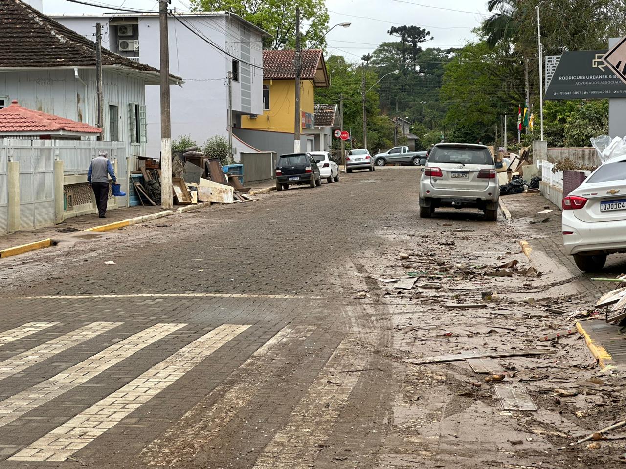 Quatro ruas estão sendo pavimentadas em Taió - Município de Taió