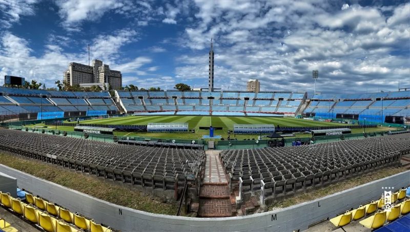 Estádio Centenário Estádio Centenário, em Montevidéu, recebe Racing x Corinthians