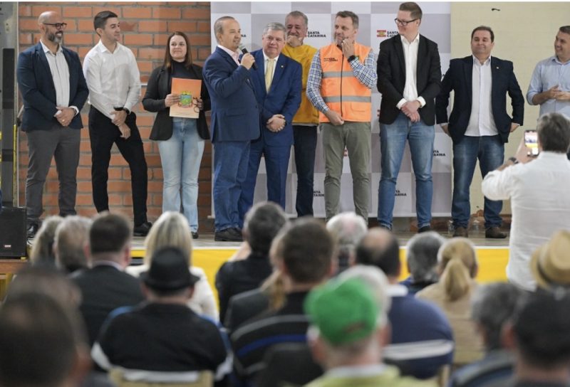 Estrada de grande import&acirc;ncia para os agricultores e o turismo regional – Foto: Secom