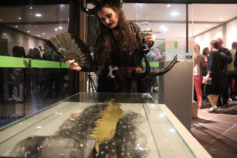 Exposi&ccedil;&atilde;o “Livros M&aacute;gicos Uma Viagem M&iacute;stica” – Foto: Warley Alvarenga/ASCOM FCC/Divulga&ccedil;&atilde;o