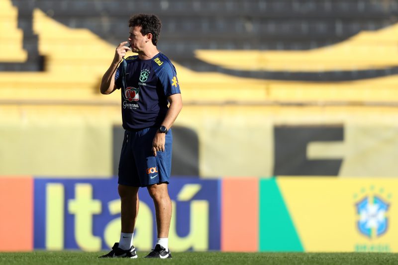 Fernando Diniz tem que vencer Col&ocirc;mbia e Argentina – Foto: Vitor Silva/CBF/ND
