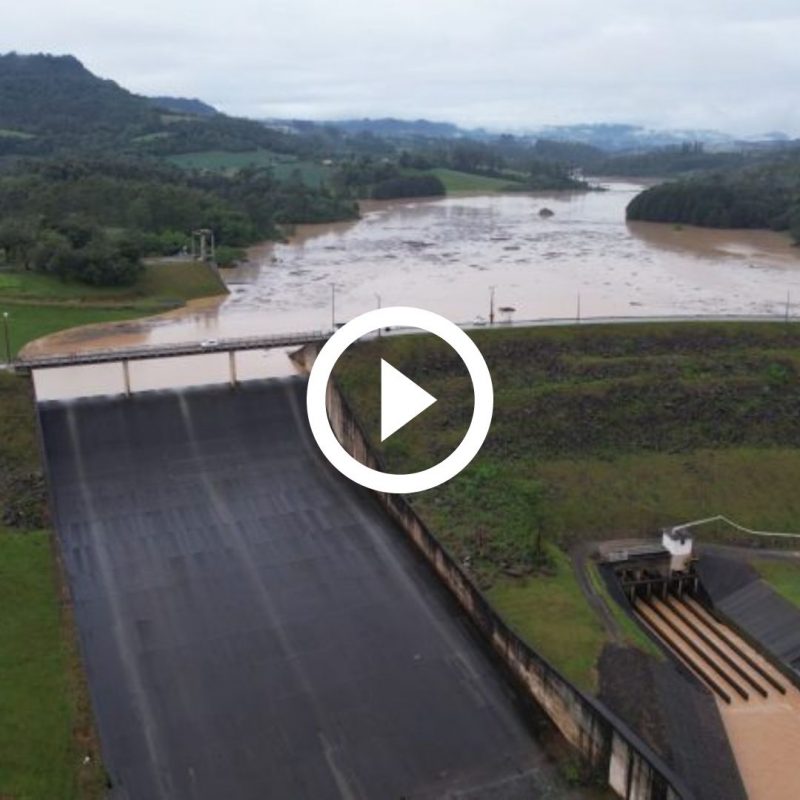 Barragem de Ituporanga – Foto: Alan Garcia/Reprodu&ccedil;&atilde;o/ND
