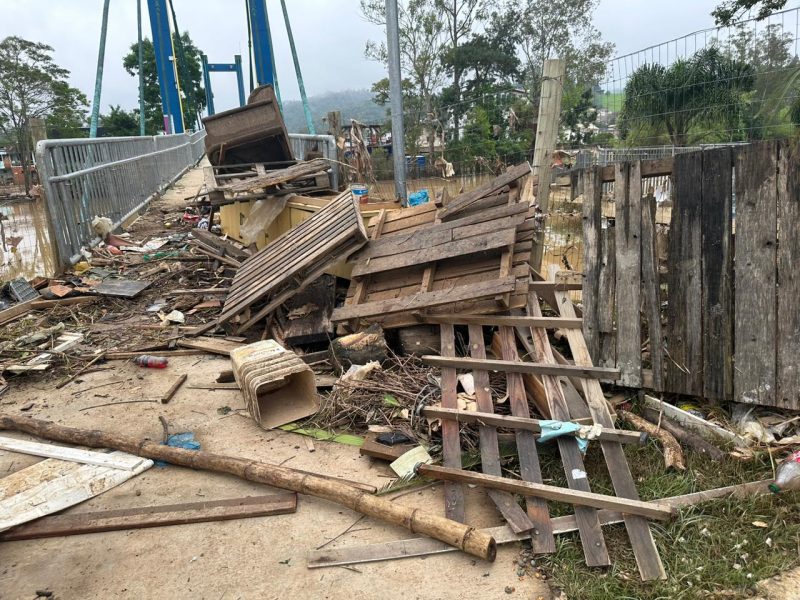 SC está alerta para novas ocorrências por conta das chuvas &#8211; Foto: Moisés Stuker/NDTV