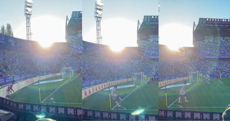 Meia do Valladolid faz gol olímpico em jogo da Segundona da Espanha