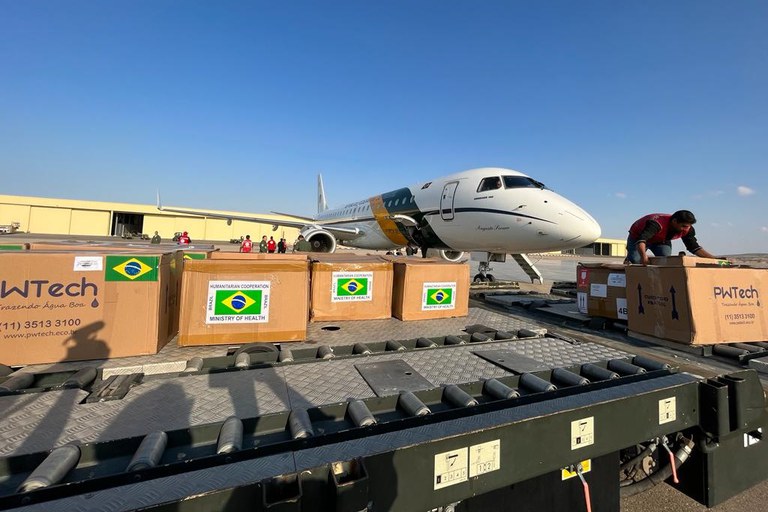 Avião presidencial tem realizado missão de repatriar brasileiros que estão na Faixa de Gaza - Foto: Gov BR/FAB/Divulgação/ND