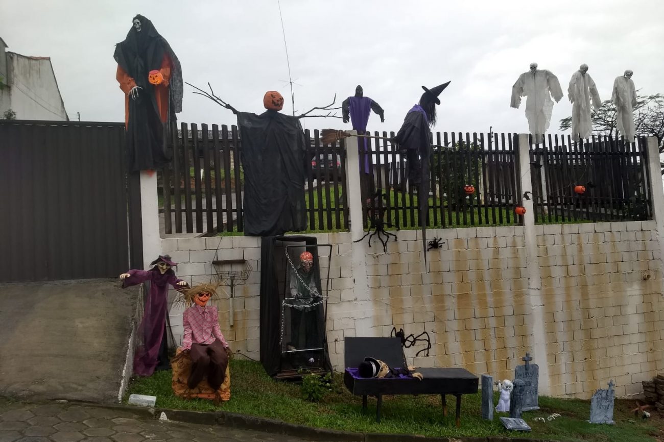 Casa decorada no bairro Fortaleza Alta virou 'atração' para crianças e moradores; proprietário do imóvel revela os motivos por trás da criação - Jackson Limas/Arquivo Pessoal/Divulgação/ND