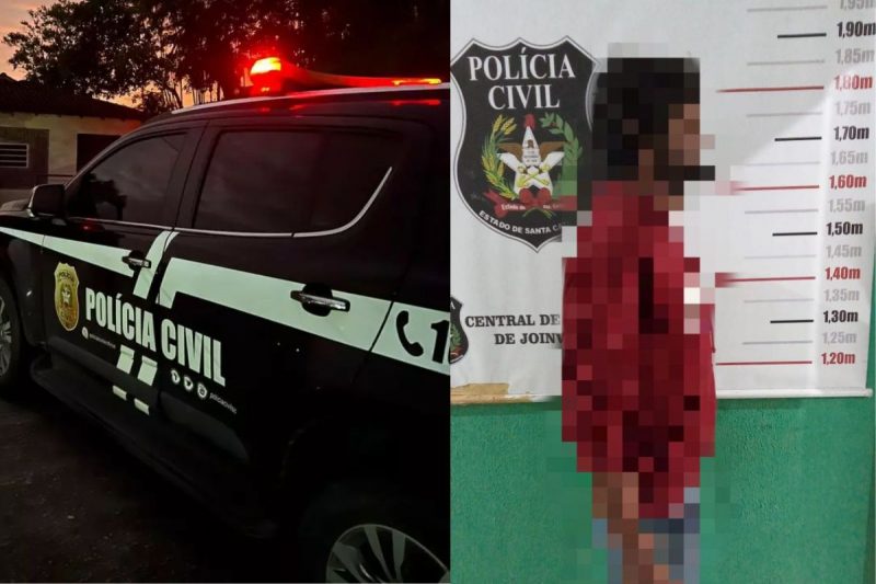 Homem foi denunciado pelo amigo, que &eacute; irm&atilde;o da v&iacute;tima – Foto: Pol&iacute;cia Civil/Divulga&ccedil;&atilde;o/ND