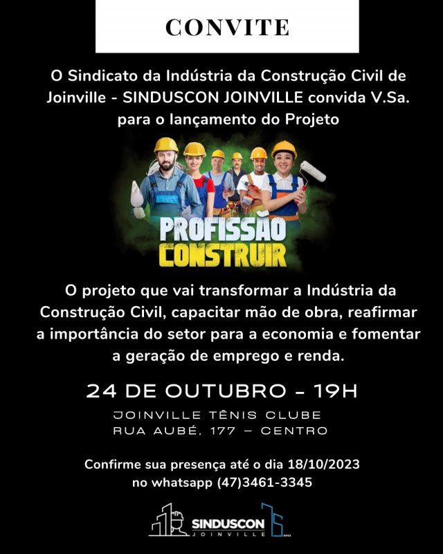 GIRO ND – Foto: Sinduscon Joinville