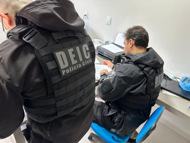 Polícia Civil realiza operação que investiga fraude em Luiz Alves