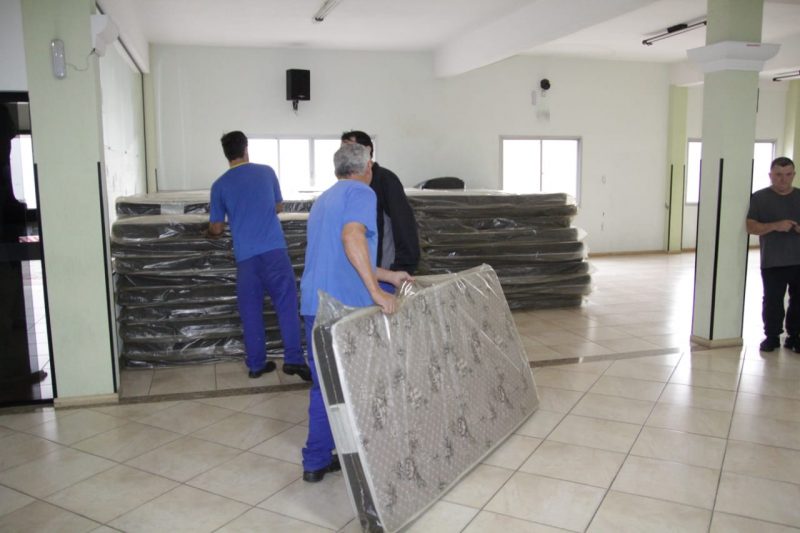 Local fica no Sal&atilde;o Paroquial da Igreja S&atilde;o Crist&oacute;v&atilde;o, no bairro Cordeiros – Foto: Reprodu&ccedil;&atilde;o/Itaja&iacute;