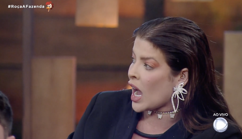 Jaquelline acumulou o maior n&uacute;mero de votos – Foto: Record TV/Reprodu&ccedil;&atilde;o/ND