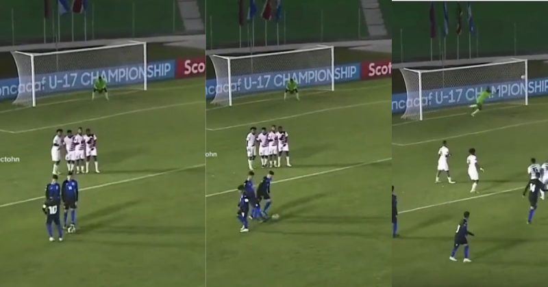 Equipe sub-17 de Honduras protagoniza a "melhor jogada ensaiada do mundo"