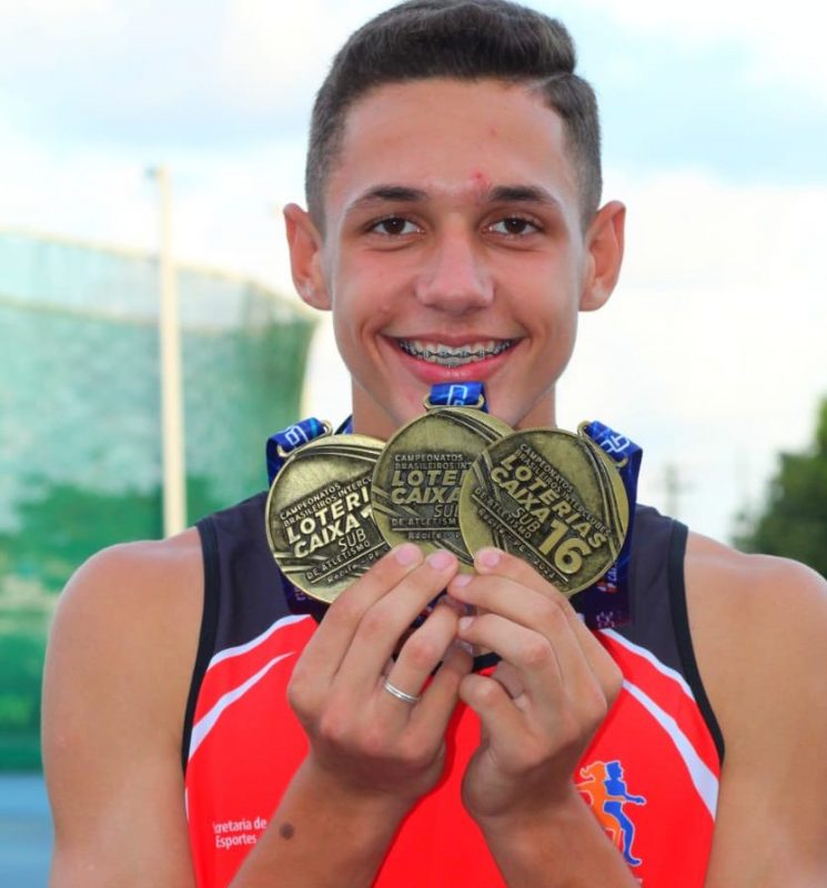 Atleta da equipe de Joinville, Lucas bateu o recorde da competição