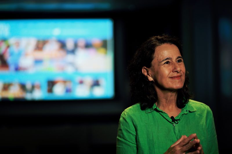 Luiza Lins, diretora e idealizadora da Mostra de Cinema Infantil 