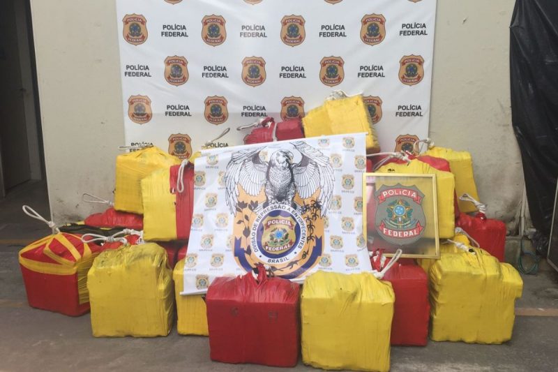 Parte das drogas apreendidas durante as investiga&ccedil;&otilde;es – Foto: PF/Divulga&ccedil;&atilde;o