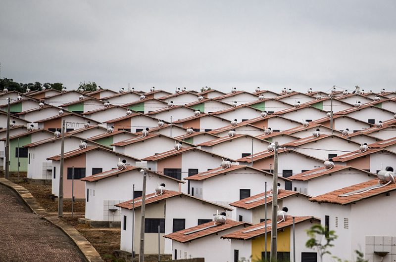 Residências do programa federal Minha Casa Minha Vida