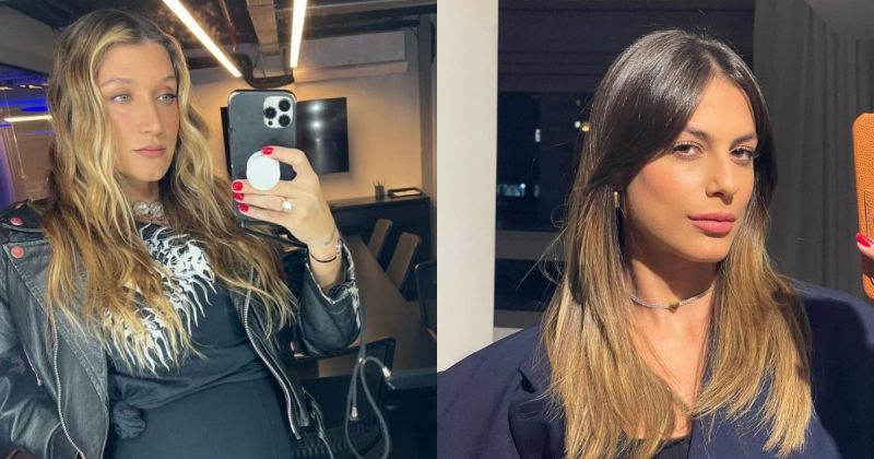 Gabriela está grávida do segundo filho