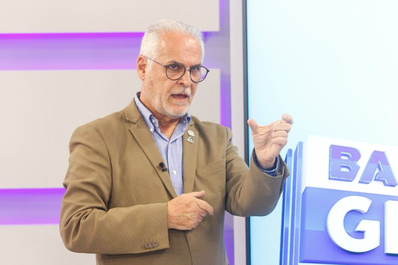 Moritz esteve no Balan&ccedil;o Geral, da NDTV – Foto: Reprodu&ccedil;&atilde;o NDTV