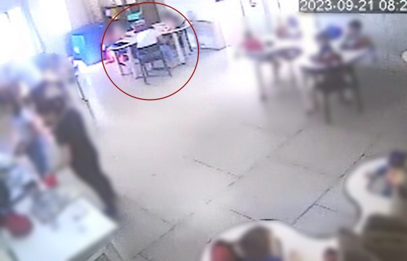 Flagrante feito em uma creche de Caibi revoltou pais 