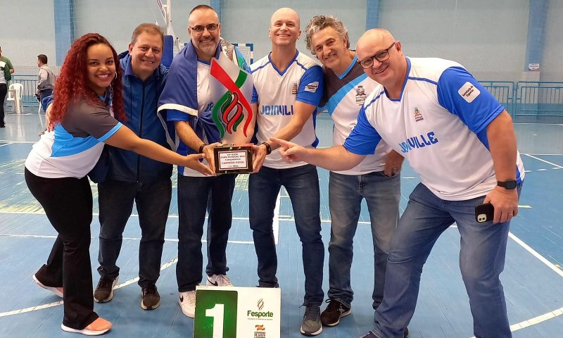 Joinville se sagrou campe&atilde; nesta ter&ccedil;a-feira – Foto: Prefeitura de Joinville/Divulga&ccedil;&atilde;o/ND