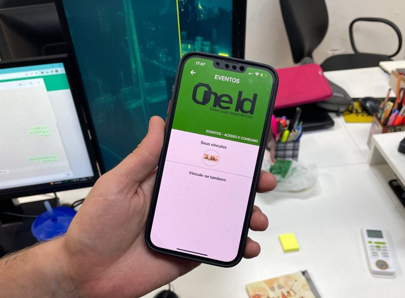 Aplicativo serve para recarregar valores da Fenatag – Foto: Secom Brusque/Divulga&ccedil;&atilde;o/ND