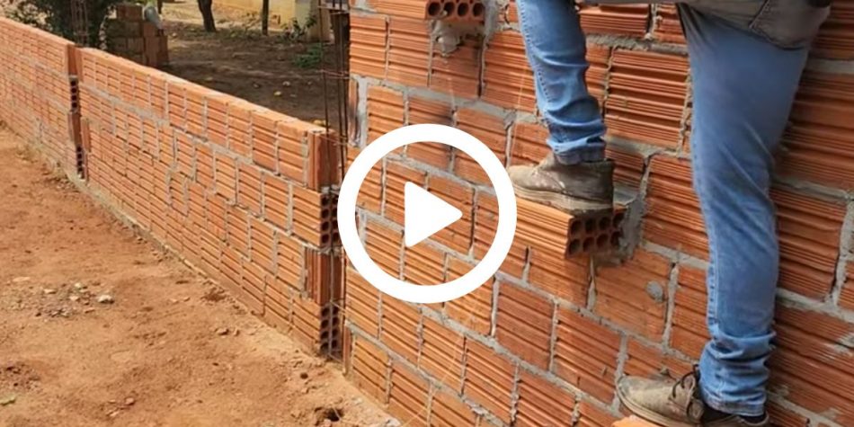 Bricklayer Defies Gravity: Building a 3D Staircase with Mortar and Bricks