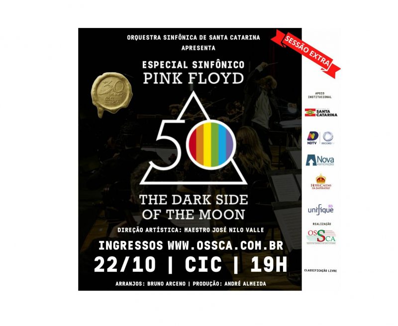 S&oacute;cio do Clube ND garante 20% de desconto no especial sinf&ocirc;nico Pink Floyd – Foto: Divulga&ccedil;&atilde;o