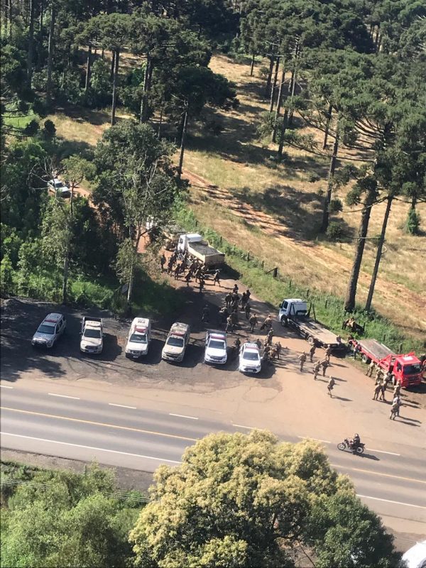 A&ccedil;&atilde;o &aacute;gil, bem planejada e bem organizada da PM &eacute; motivo de elogios – Foto: Divulga&ccedil;&atilde;o