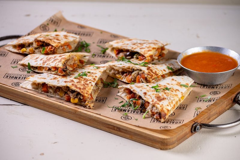 Quesadilla serrano veggie, no Guacamole Cocina Mexicana – Foto: Divulga&ccedil;&atilde;o