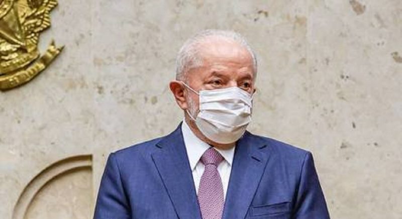 Lula durante posse de Luis Roberto Barroso na última semana