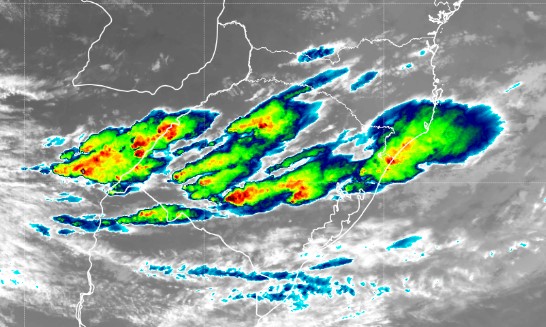 SC deve registrar temporais e chuva intensa entre est&aacute; segunda e ter&ccedil;a-feira (16 e 17) – Imagem ilustrativa – Foto: Epagri Ciram/Divulga&ccedil;&atilde;o/ND