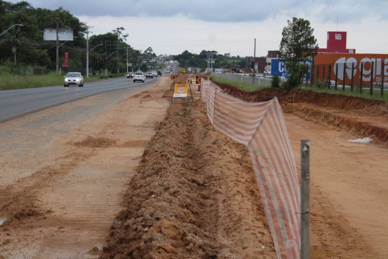 A obra j&aacute; est&aacute; em est&aacute;gio avan&ccedil;ado. – Foto: Redes sociais
