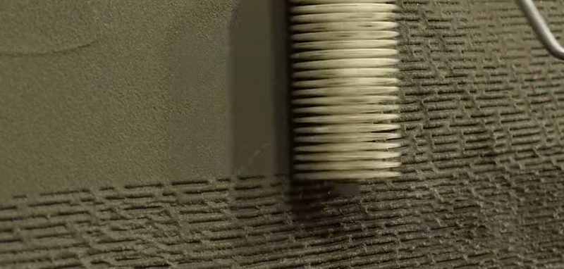 Pedreiro ensina a fazer textura diferenciada 