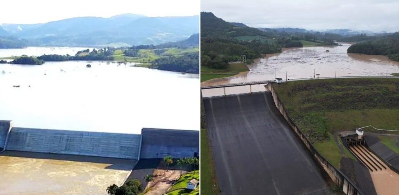 Comportas das barragens do Alto Vale serão fechadas