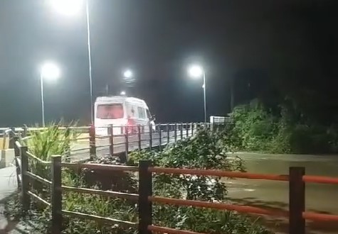 Enchente inundou a cidade