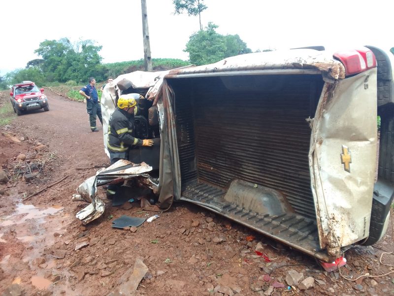 Homem foi levado para o hospital com ferimentos – Foto: Reprodu&ccedil;&atilde;o/CBM