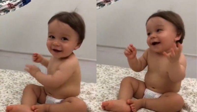 Bebê viraliza dançando ao som de Luiz Gonzaga