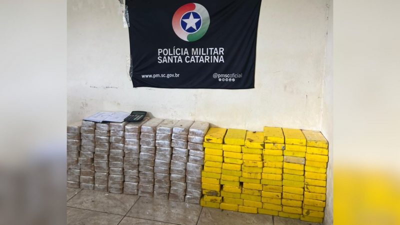 Carga de drogas avaliada em R$ 3,5 milhões é apreendida em Piçarras