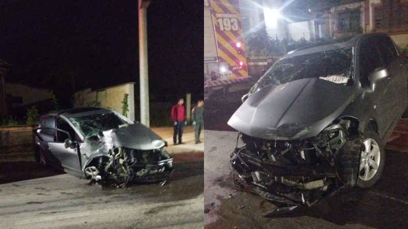Man gets leave after crashing car into pole 